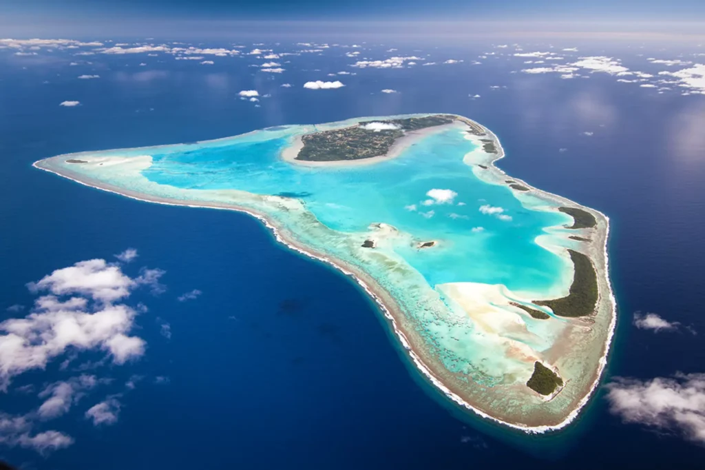 Aitutaki island